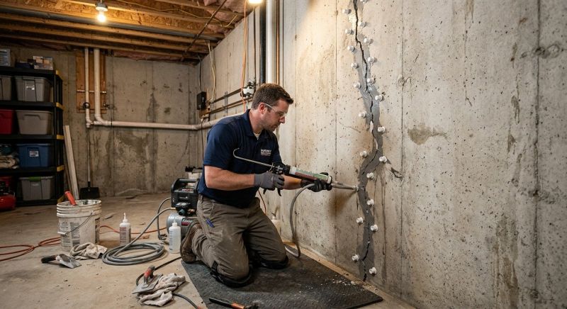 Basement Crack Repair in Winter Haven, FL