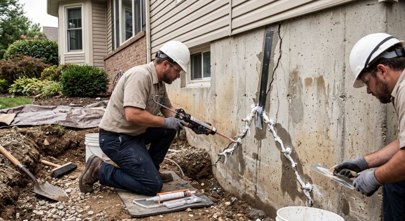Basement Crack Repair in Winter Haven, FL