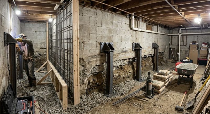 Basement Stabilization in Winter Haven, FL