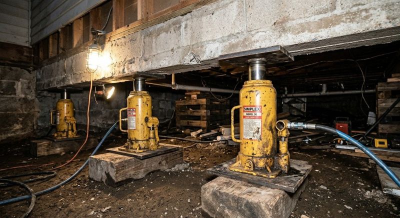 Foundation Jacking in Lakeland, FL