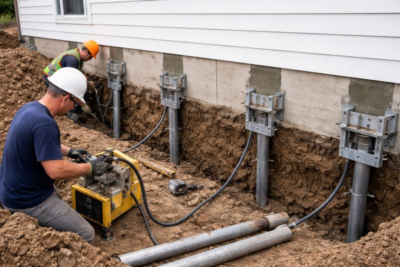 Helical Piers Installation in Winter Haven, FL